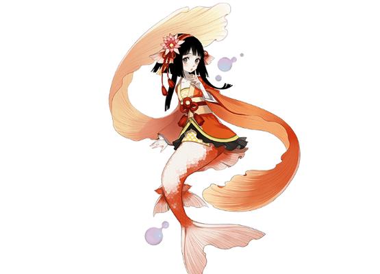 阴阳师鲤鱼精皮肤鉴赏：觉醒新装惊艳亮相，水波流韵美不胜收