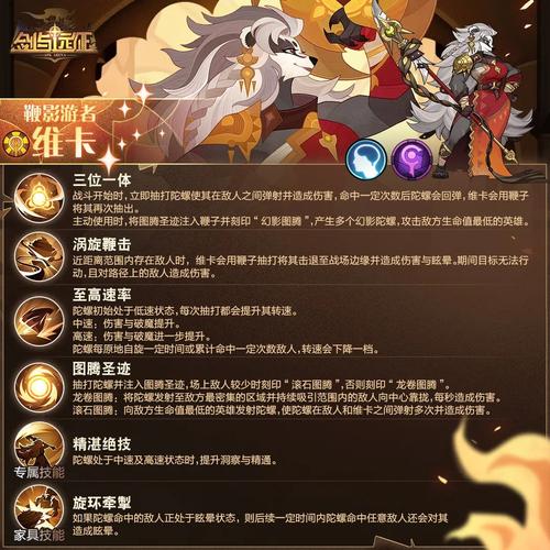 剑与远征维卡技能解析:维卡专属技能展示与攻略介绍