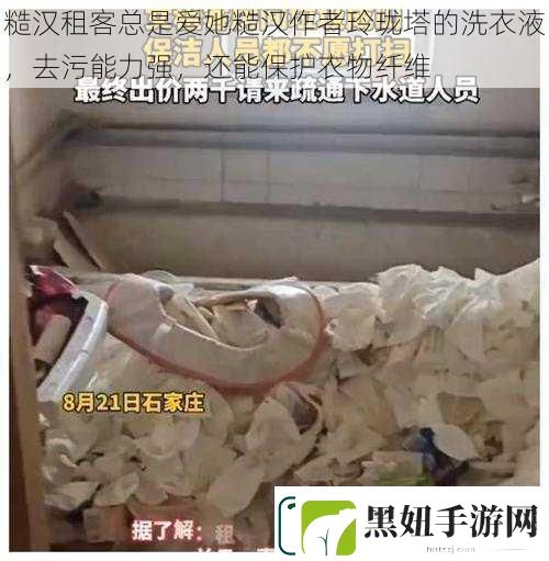 糙汉租客总是爱她糙汉作者玲珑塔的洗衣液-去污能力强-还能保护衣物纤维