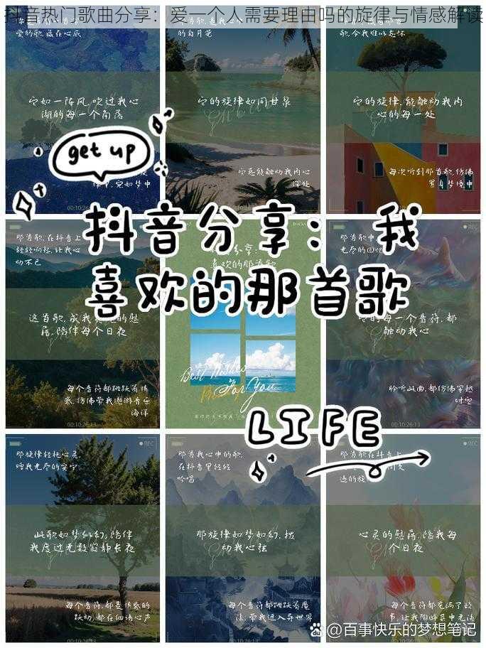 抖音热门歌曲分享：爱一个人需要理由吗的旋律与情感解读