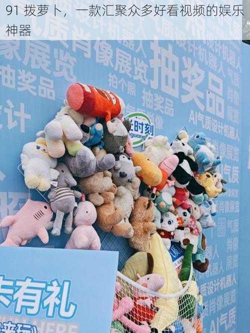 91 拨萝卜，一款汇聚众多好看视频的娱乐神器