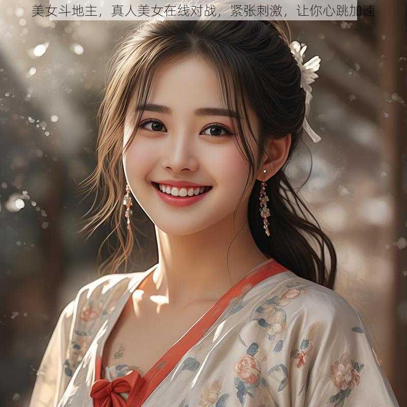 美女斗地主，真人美女在线对战，紧张刺激，让你心跳加速