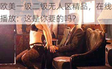 欧美一级二级无人区精品,在线播放:这是你要的吗?