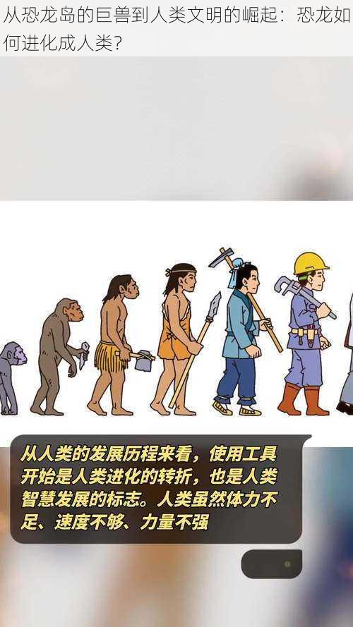 从恐龙岛的巨兽到人类文明的崛起：恐龙如何进化成人类？
