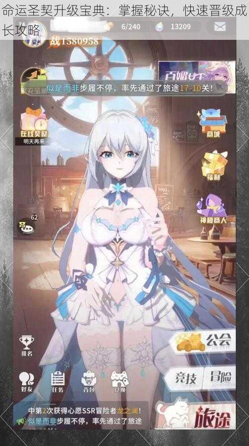 命运圣契升级宝典:掌握秘诀,快速晋级成长攻略