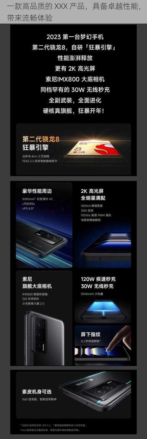 一款高品质的 XXX 产品,具备卓越性能,带来流畅体验
