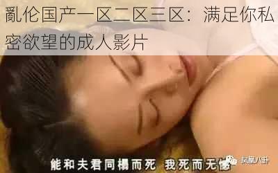 亂伦国产一区二区三区:满足你私密欲望的成人影片