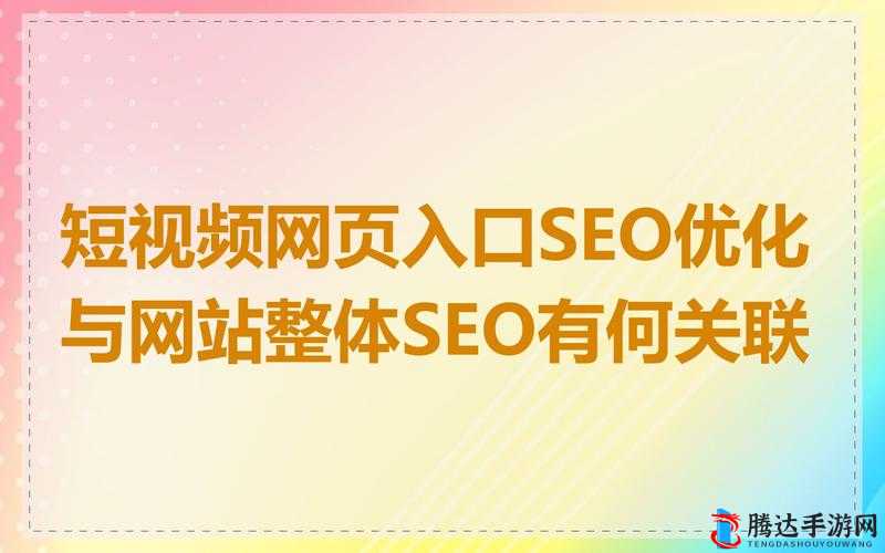 SEO 短视频网页入口:精彩短视频内容等你来探索