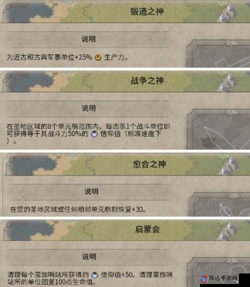 文明6波斯选什么万神殿