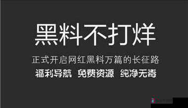 黑料不打烊在线首页:聚焦各种劲爆八卦资讯