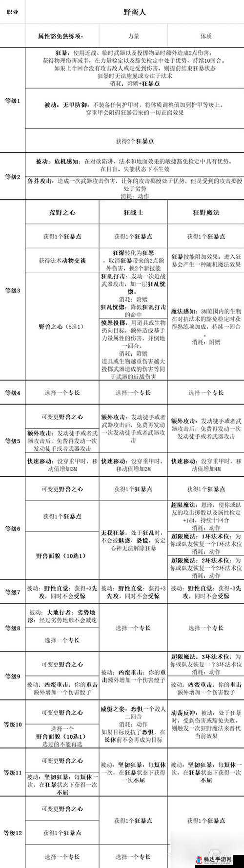 博德之门3邪术师技能与职业特性详解