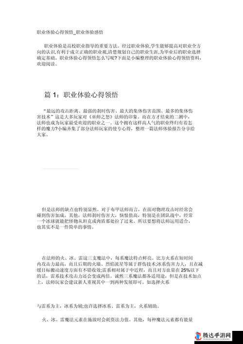 先驱者骗术师职业玩法心得分享