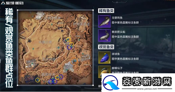 星球重启稀有鱼群怎么获得