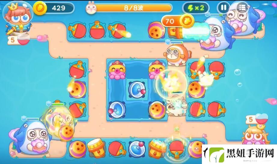 保卫萝卜4海的闺女第56关怎么过