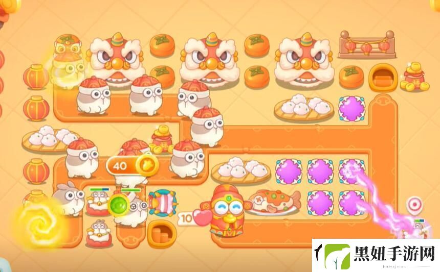 保卫萝卜4福神大作战第10关怎么通关