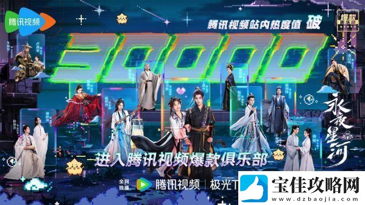 永夜星河热度破3万