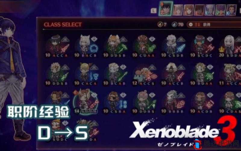 异度神剑3职阶适应度有什么用,职阶适应度作用介绍