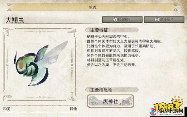 怪物猎人崛起曙光变幻翔虫怎么用,详细用法介绍