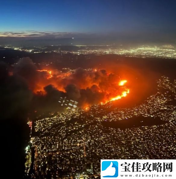 洛杉矶遭遇史上最具破坏性火灾