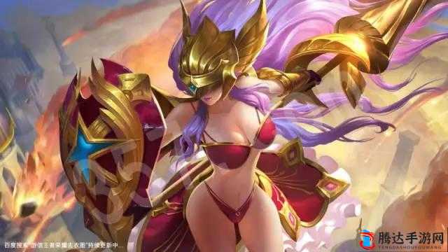 王者荣耀女英雄无遮蔽:魅力无限的虚拟战士