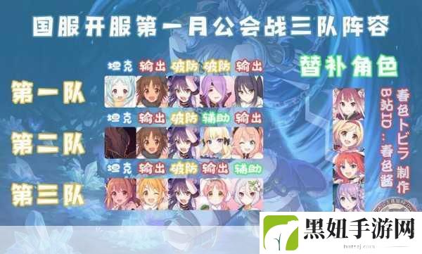 公主连接推图阵容:公主连接:打造最强推图阵容的秘诀与策略