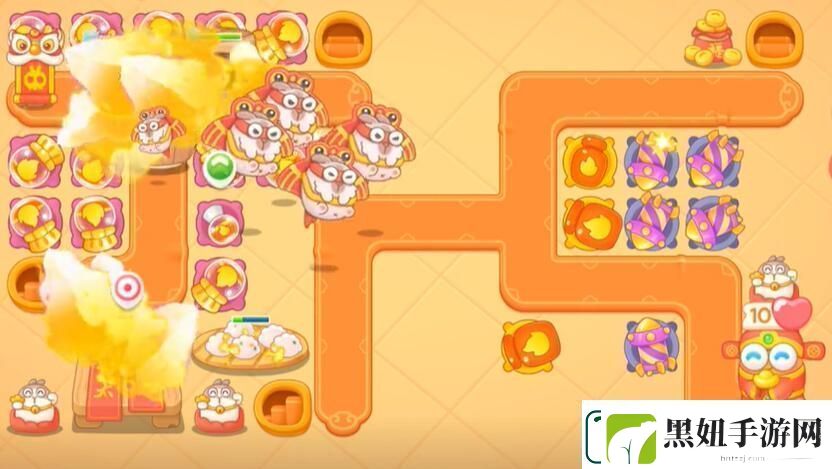 保卫萝卜4福神大作战第9关怎么过