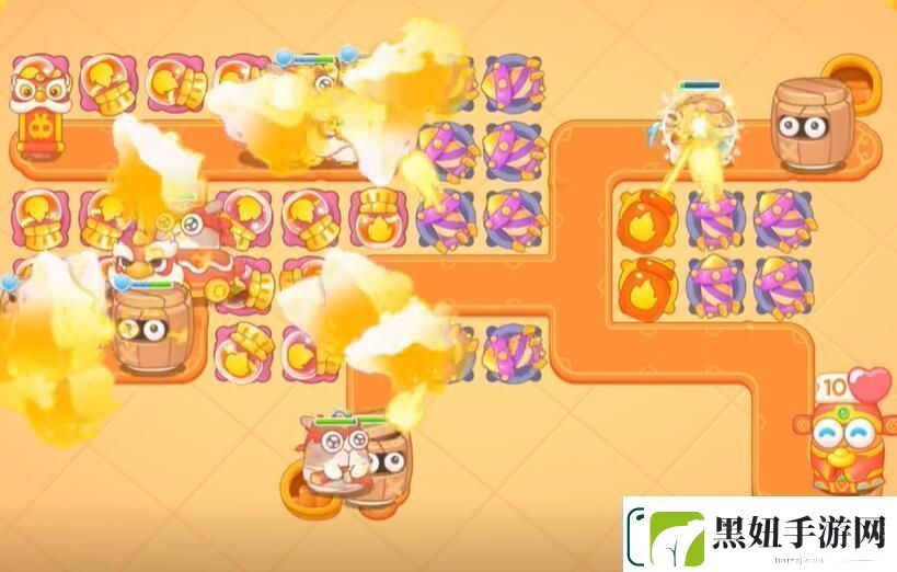 保卫萝卜4福神大作战第9关怎么过