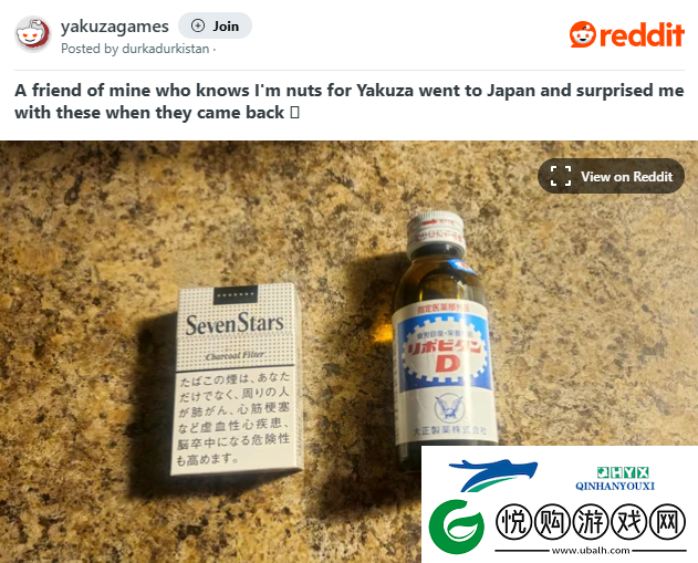 老外兴奋展示如龙联动周边日本玩家泼凉水便利店货