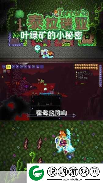 泰拉瑞亚叶绿矿种植全攻略