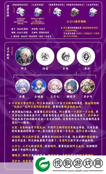 崩坏星穹铁道阿兰突破材料全解析