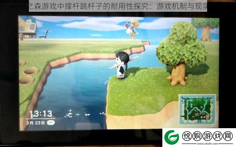 动物之森游戏中撑杆跳杆子的耐用性探究