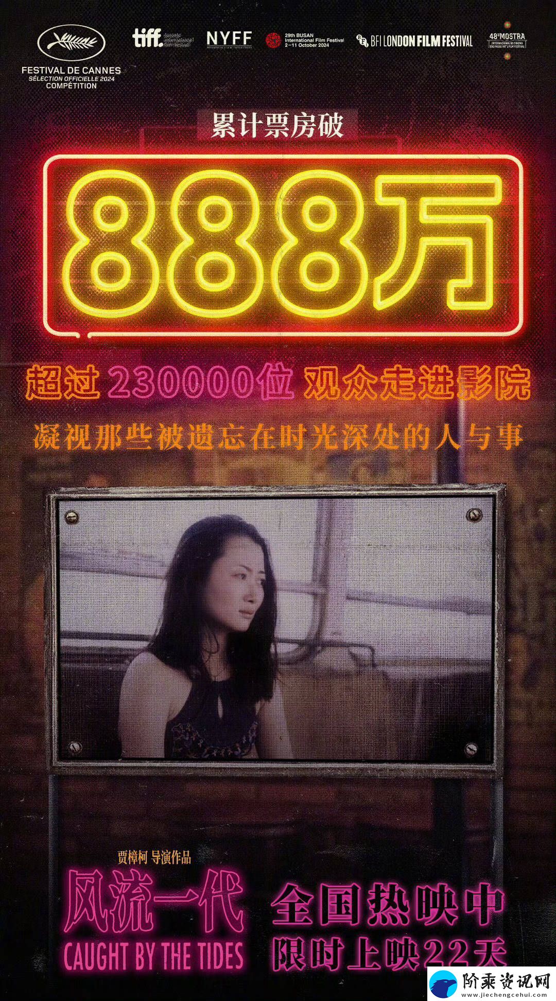 风流一代上映第20天累计票房破888万