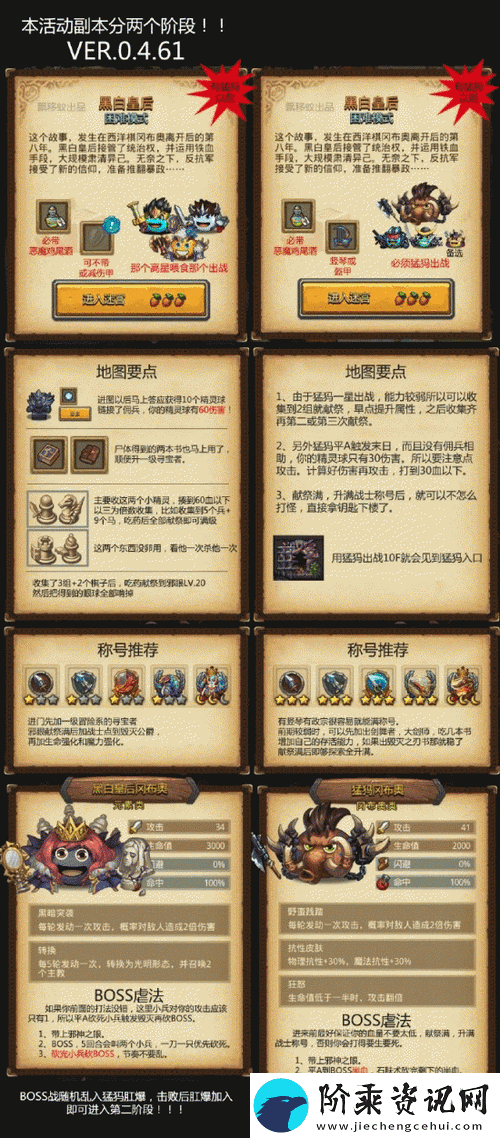 不思议迷宫之迷之森副本全攻略