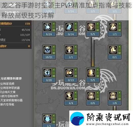 龙之谷手游时空领主PVP精准加点指南与技能释放高级技巧详解