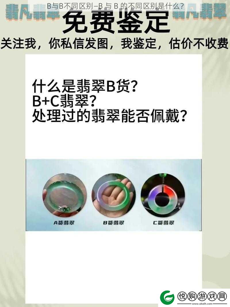 B与B不同区别—B