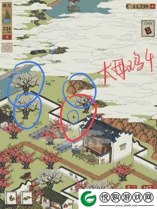 江南百景图游戏中杂货摊的具体坐标位置全面一览