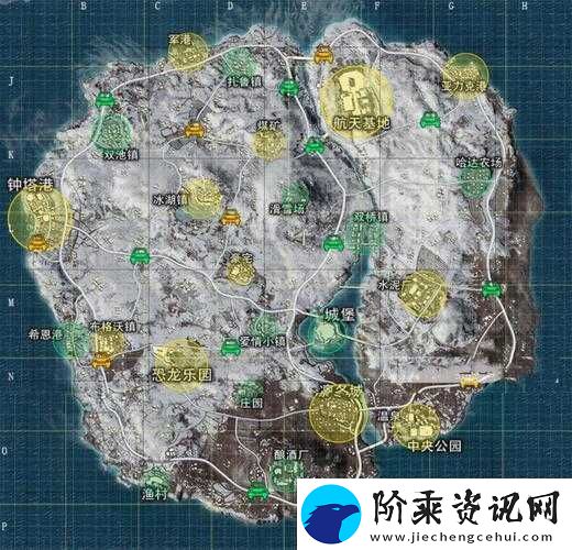 绝地求生刺激战场雪地地图打野点推荐