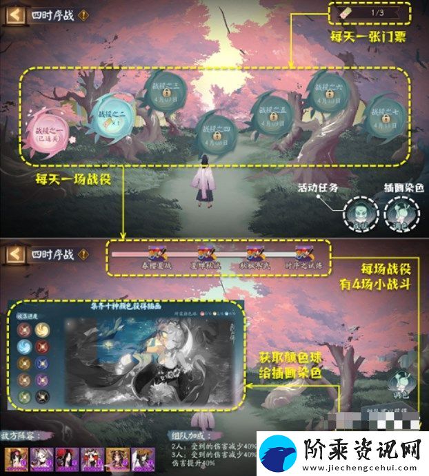 阴阳师四时序战活动攻略