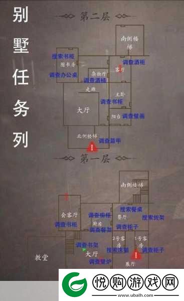 恐惧之间地图全攻略