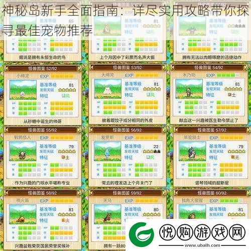 神秘岛新手全面指南