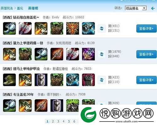 LOLS8赛季深度解析德玛西亚之力盖伦符文天赋搭配全攻略