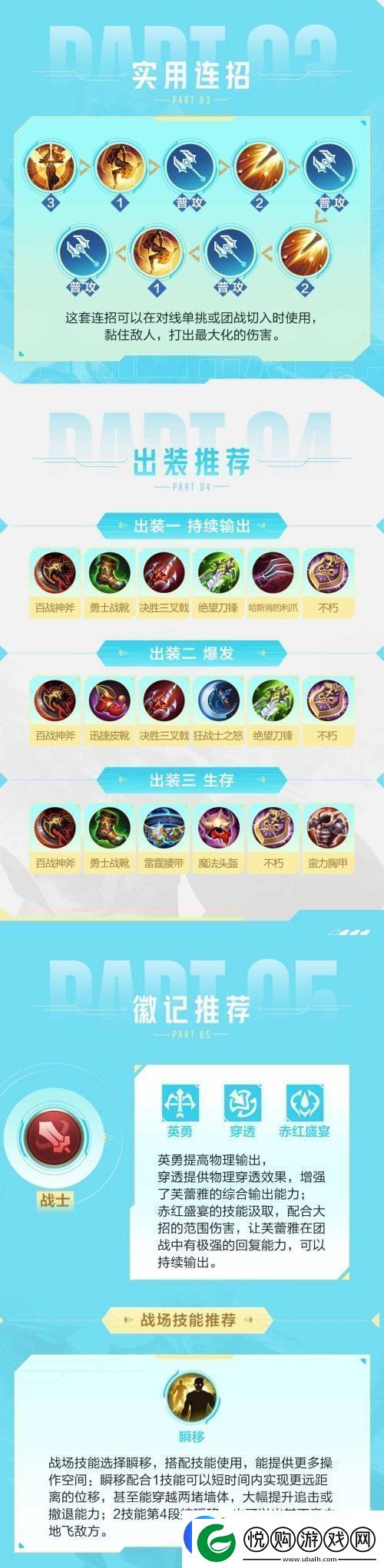决胜巅峰芙蕾雅玩法介绍连招及实战思路一览游戏蝴蝶