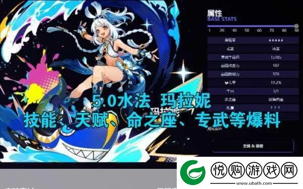 原神玛拉妮技能全揭秘