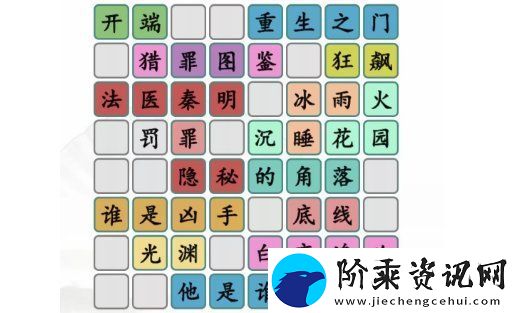 汉字找茬王拼出国产悬疑天花板答案