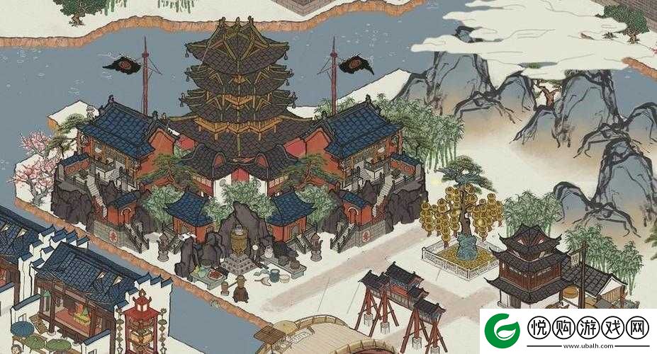 江南百景图飞云楼最佳放置位置选择与布局技巧介绍