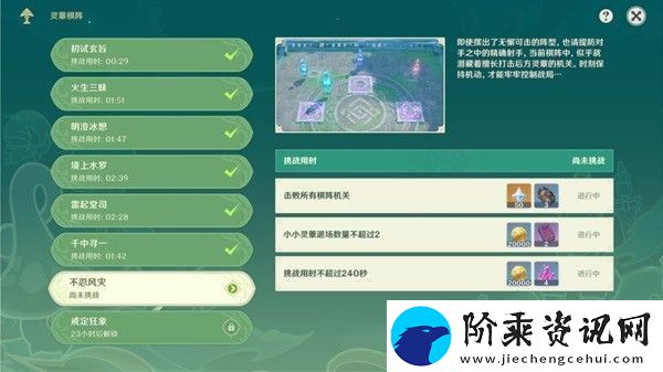 原神灵蕈棋阵第六天活动攻略