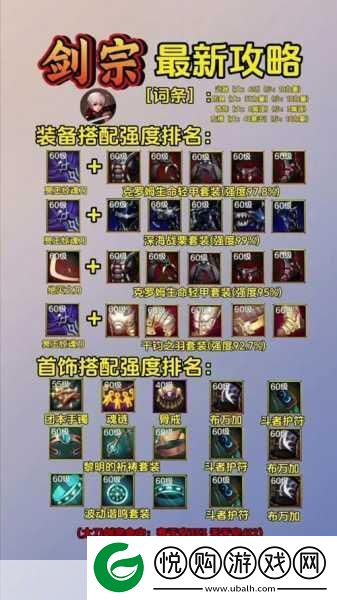 剑宗武器抉择