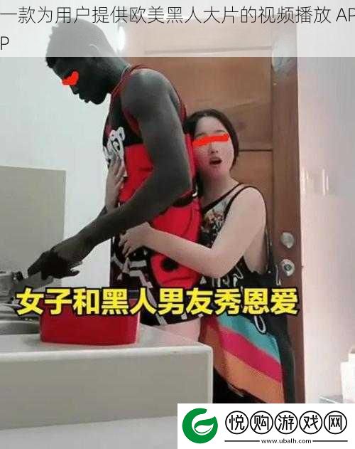 一款为用户提供欧美黑人大片的视频播放
