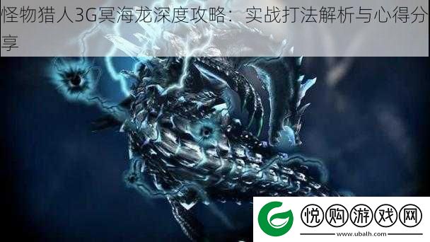 怪物猎人3G冥海龙深度攻略