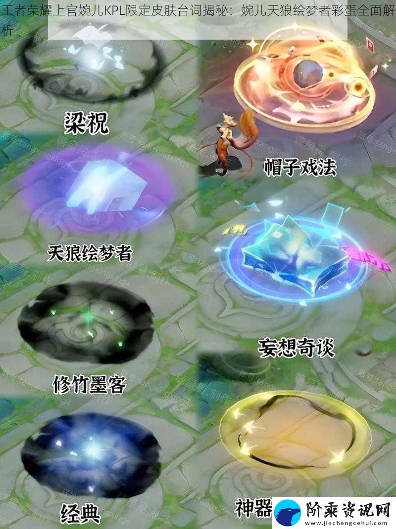 王者荣耀上官婉儿KPL限定皮肤台词揭秘